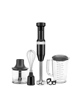KITCHENAID | Batidora de mano con accesorios 5KHBV83EAC Crema | schwarz